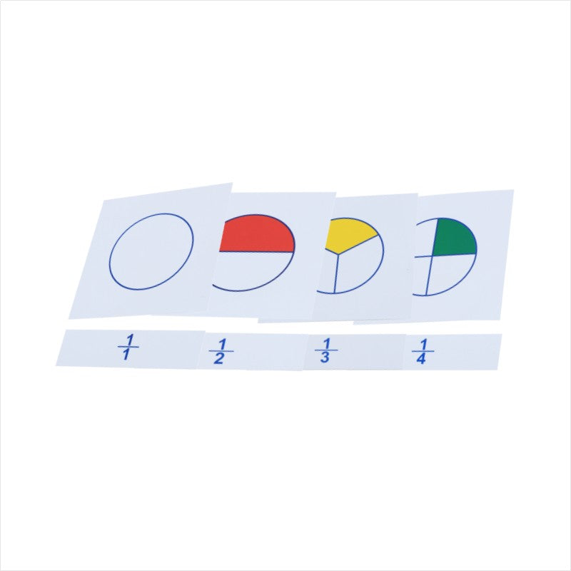Nomenclature Cards for Large Fraction Skittles