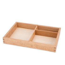 Three-part Wooden box- Language materials