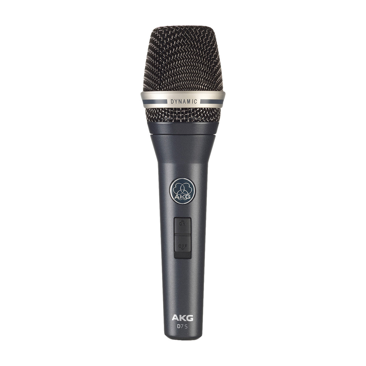 AKG D7S dynamic vocal microphone with on/off switch