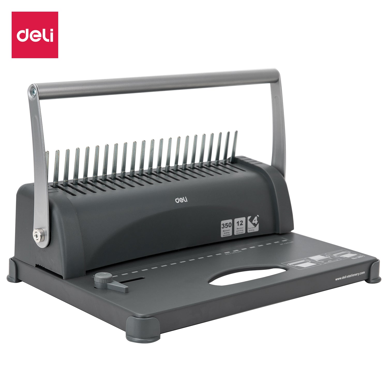 E3871 Deli Binding Machine 12sheets-70g (350 Sheet)