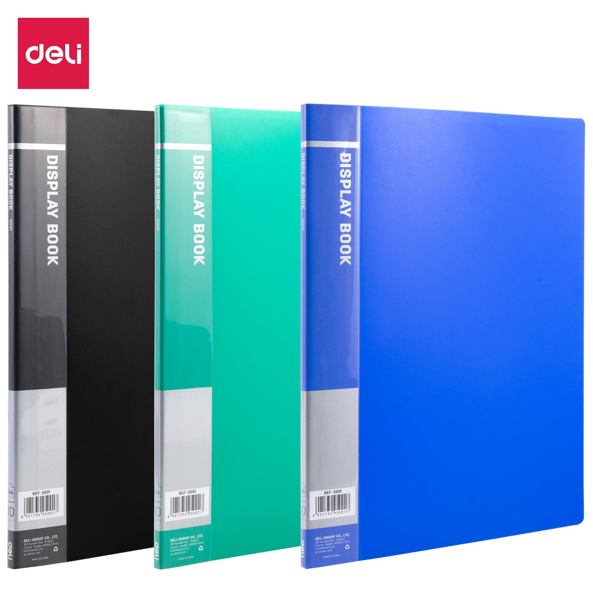 E5001 A4 Deli Economical Display Book 10 Pockets