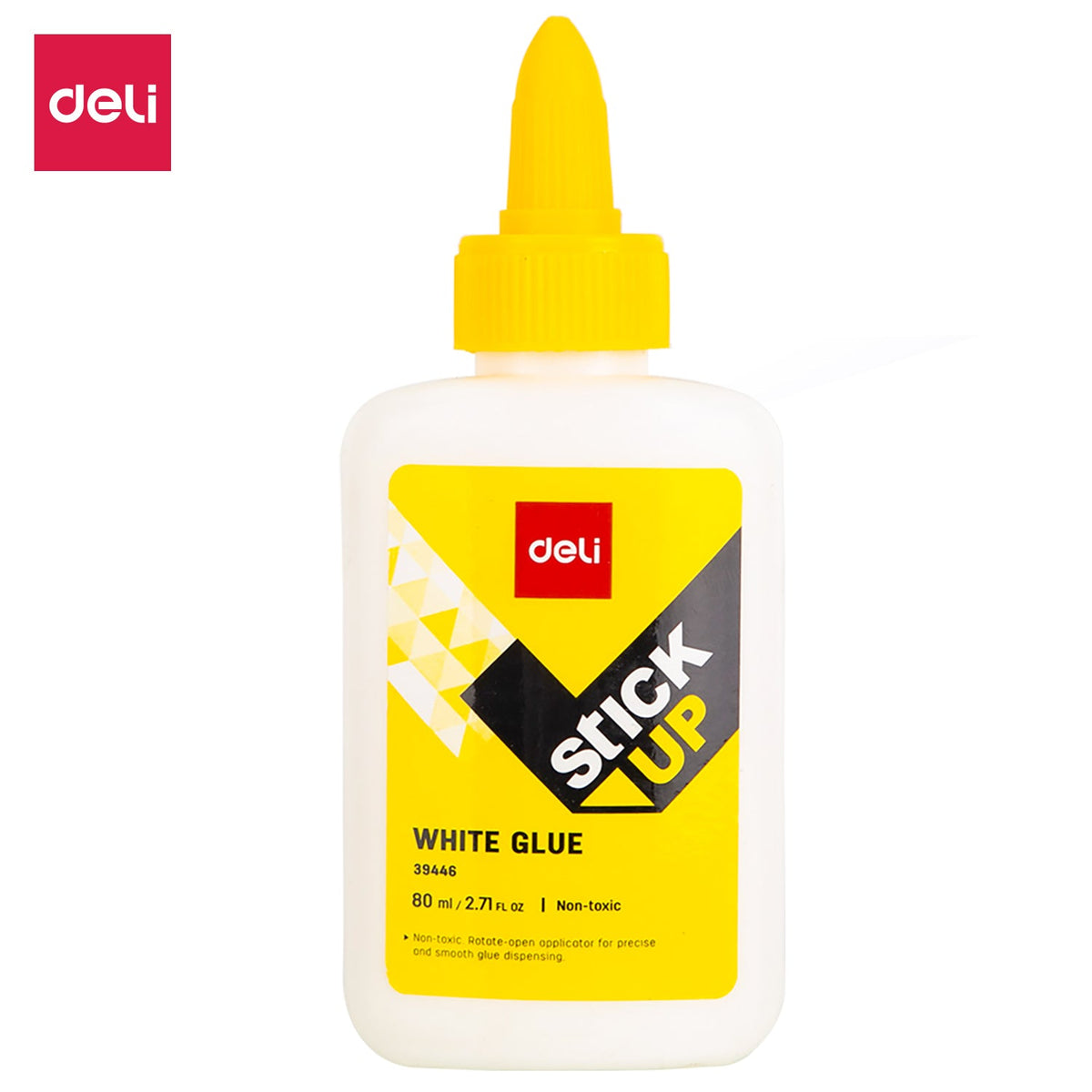 E39446 White Glue 80ml Deli, Pack of 12 Pc