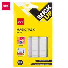 Deli EA21710  Adhesive Putty 75GM, Pack of 12 Pcs