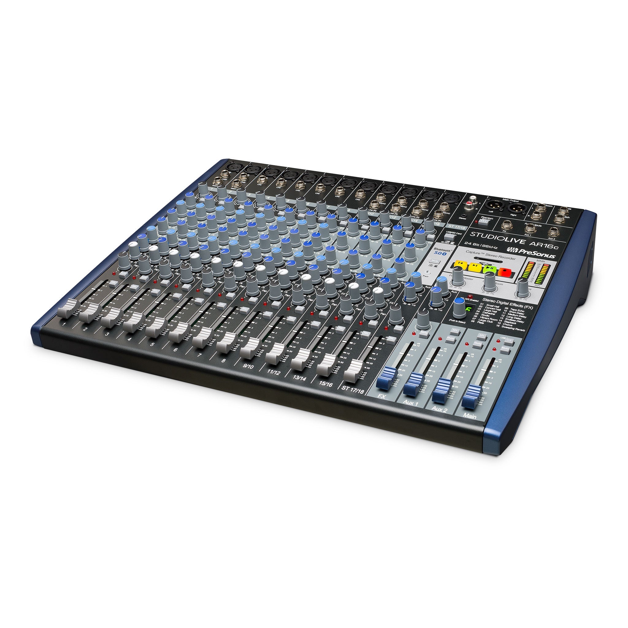 StudioLive AR16c USB 18-channel hybrid mixer