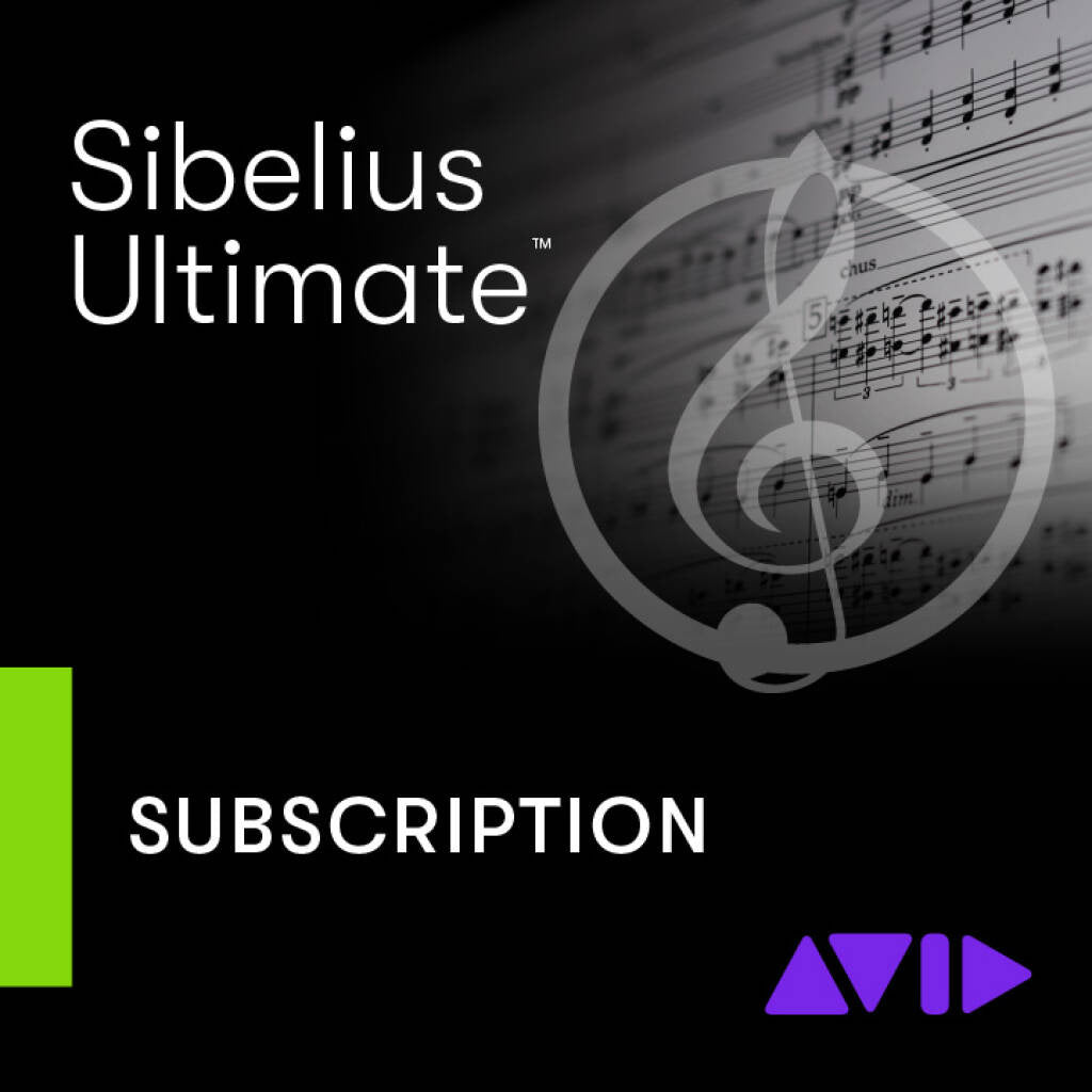 Sibelius Ultimate – Annual Subscription