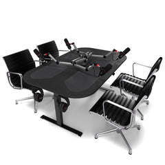 AKA Design ProCast C4 sit-stand studio desk – Black