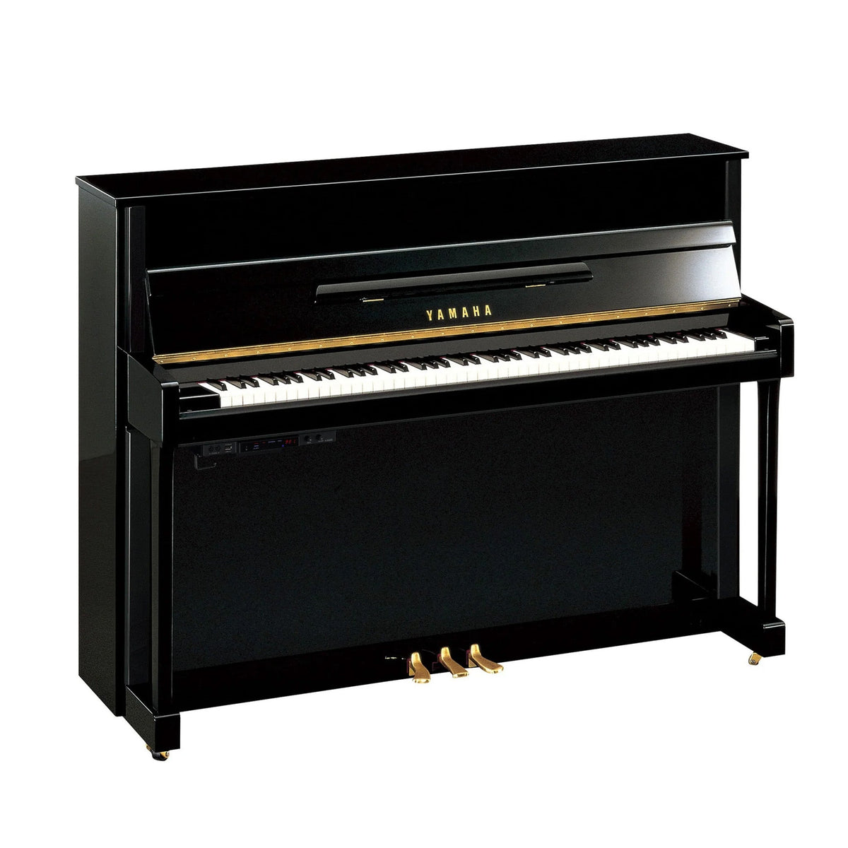 Yamaha b2 TC3 TransAcoustic upright piano - polished ebony