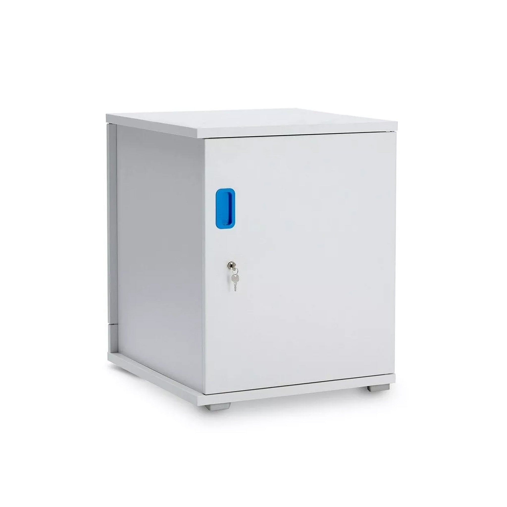 LapCabby Lyte single door dual USB A & USB C charging cabinet – 16 devices