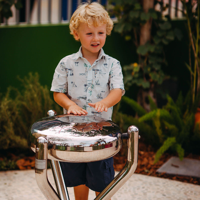 Percussion Play large babel drum - Ground install