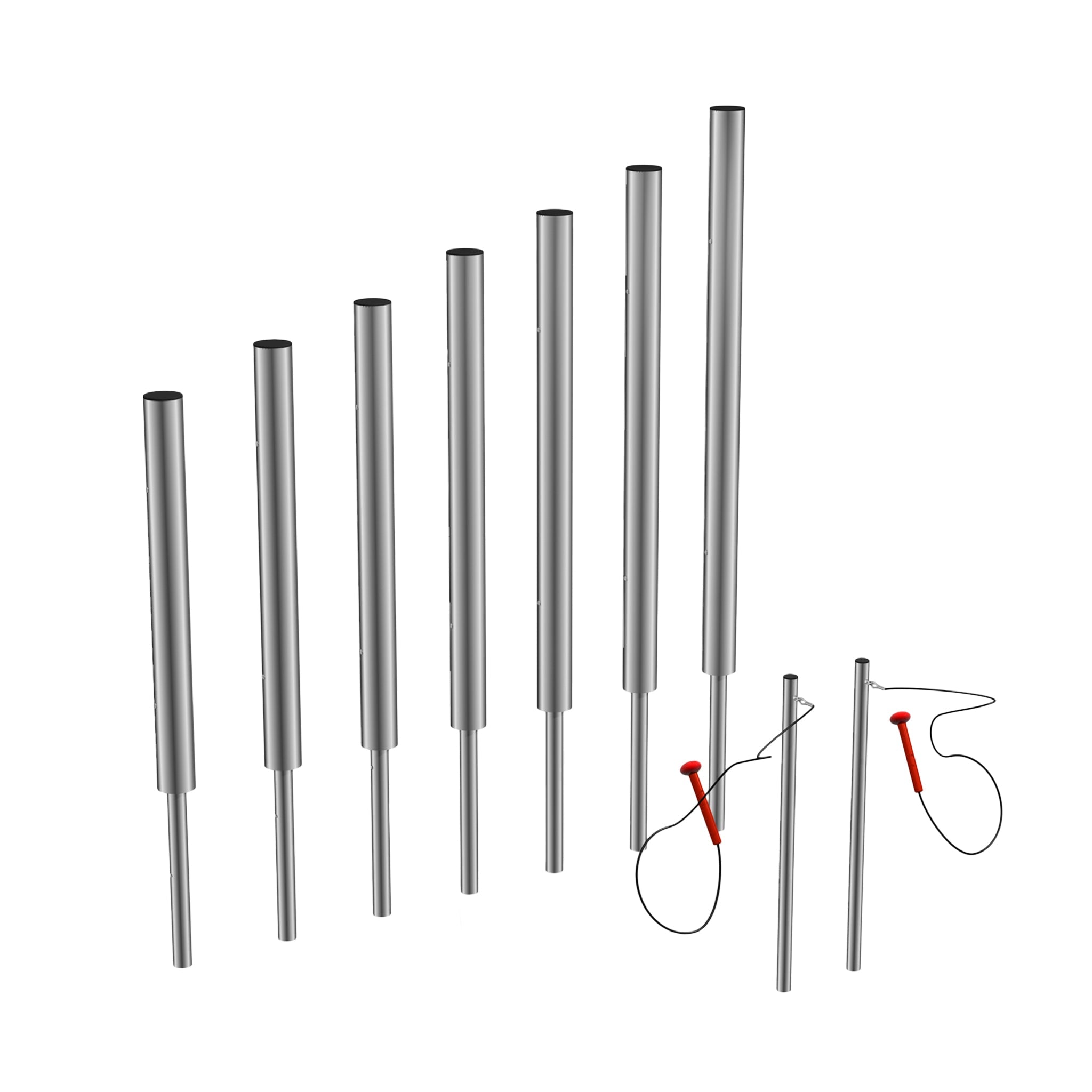 Percussion Play tubular bells - Ground install