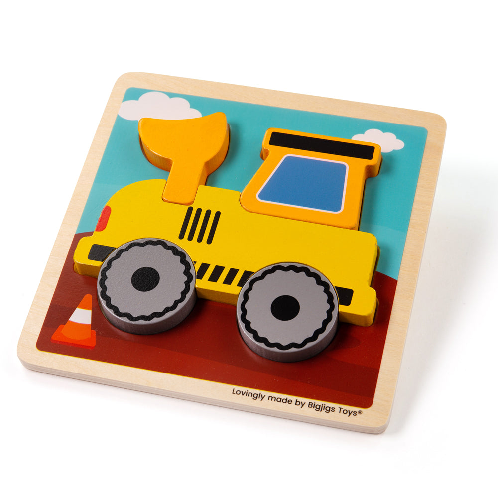 Chunky Lift Out Digger Puzzle (10 Months +)