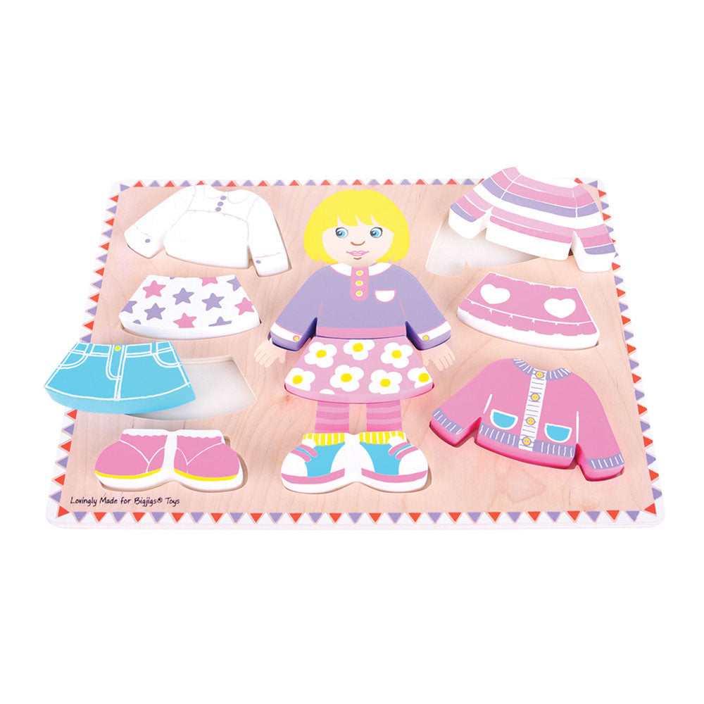 Dressing Girl Puzzle (12 Months +)