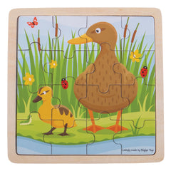 Duck and Duckling Puzzle (2 Years +)