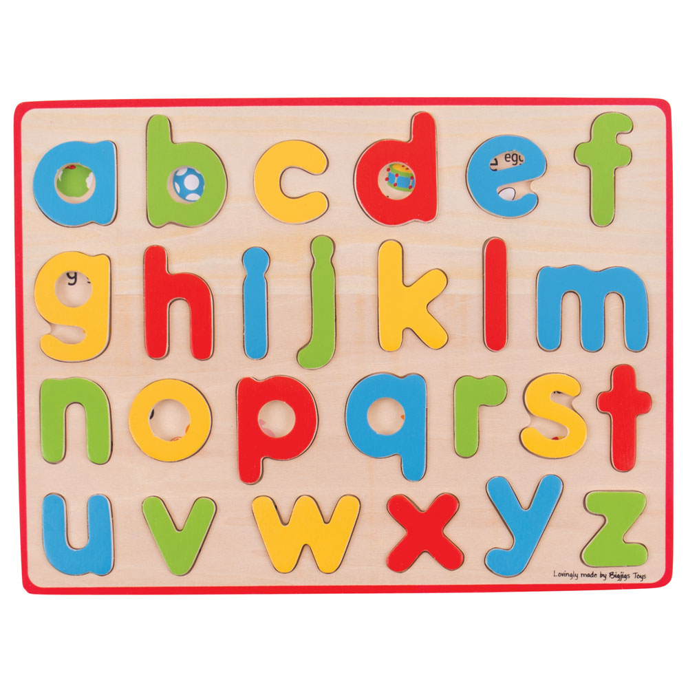 Inset Puzzle - Lowercase Alphabet (3 Years +)