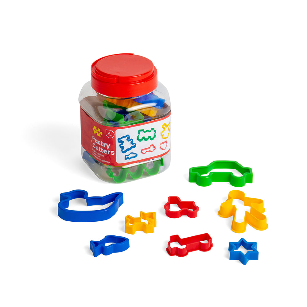 Jar of 24 Pastry Cutters (3 Years +)