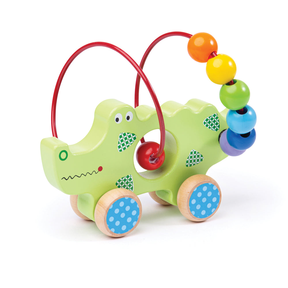 Push Along Crocodile Bead Frame (12 Months +)