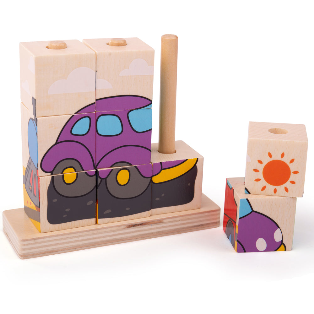 Stacking Blocks - Transport (12 Months +)