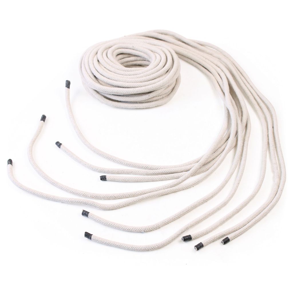 COTTON SKIPPING ROPE 1.83M, SET OF 10