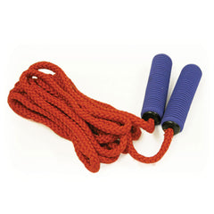 FOAM HANDLE SKIPPING ROPE 5M, BAG OF 6