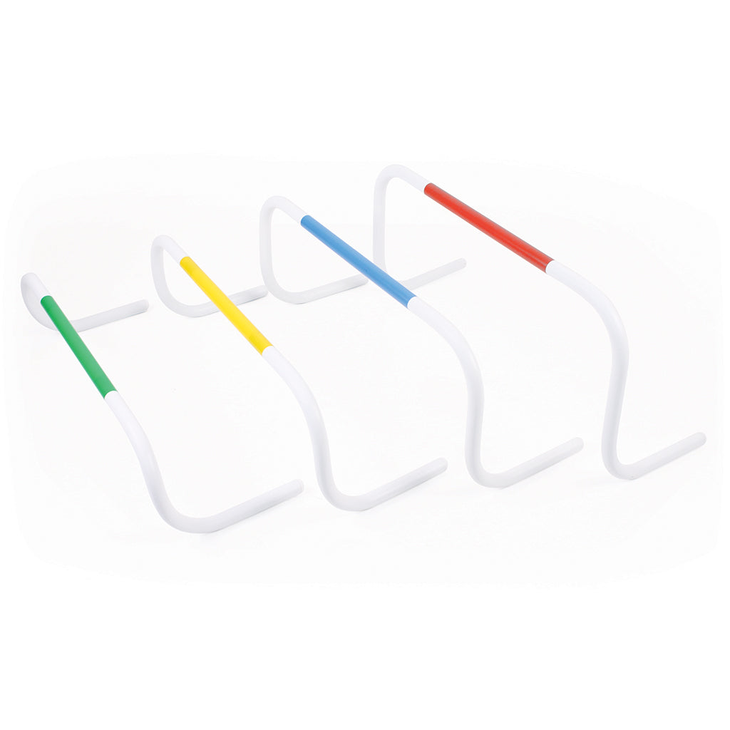 -'POP BACK-' HURDLE SET OF 4