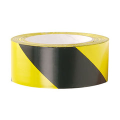 ZEBRA TAPE 500M X 70MM, YELLOW - BLACK