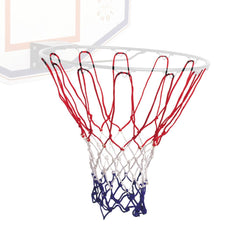 BASKETBALL NET RED-WHITE-BLUE, PAIR