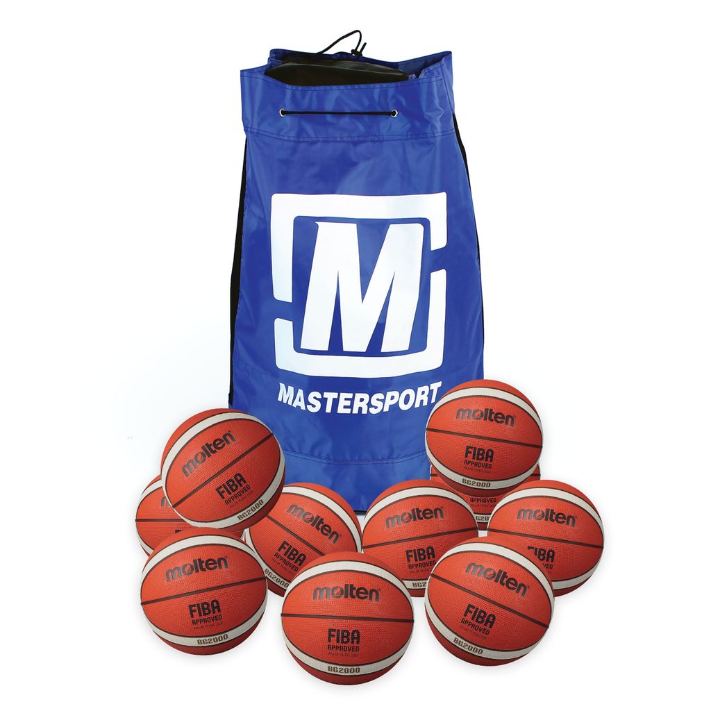 MOLTEN BG SERIES BASKETBALL SIZE 3, BAG OF 10