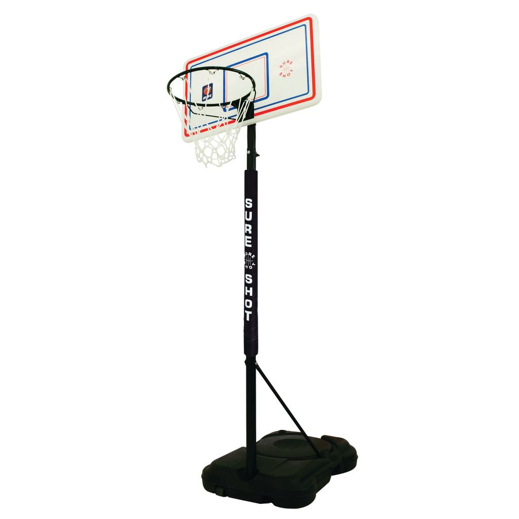 SURE SHOT 700 LITTLE SHOT BASKETBALL UNIT C-W WHITE BACKBOARD