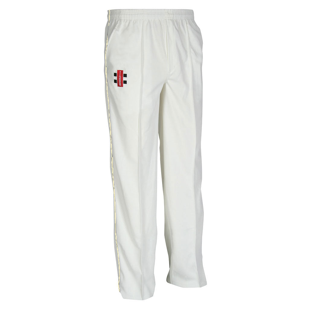 GRAY-NICHOLLS MATRIX CRICKET TROUSERS SMALL, IVORY TRIM