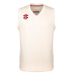 GRAY-NICHOLLS PRO PERFORMANCE CRICKET SLIPOVER LARGE, 40-42-" CHEST, IVORY TRIM