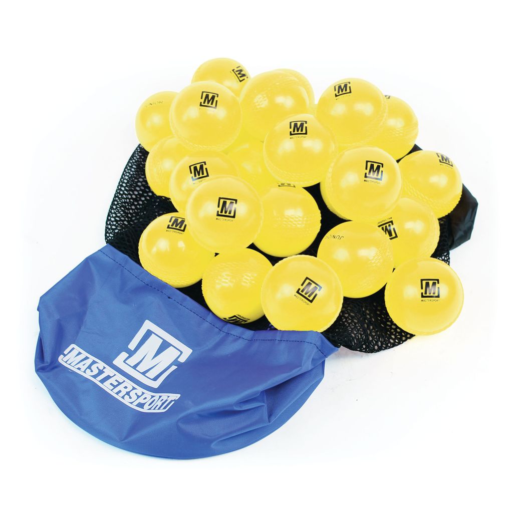 MASTERPLAY MIDI-CRICKET KINDER BALL BAG OF 24
