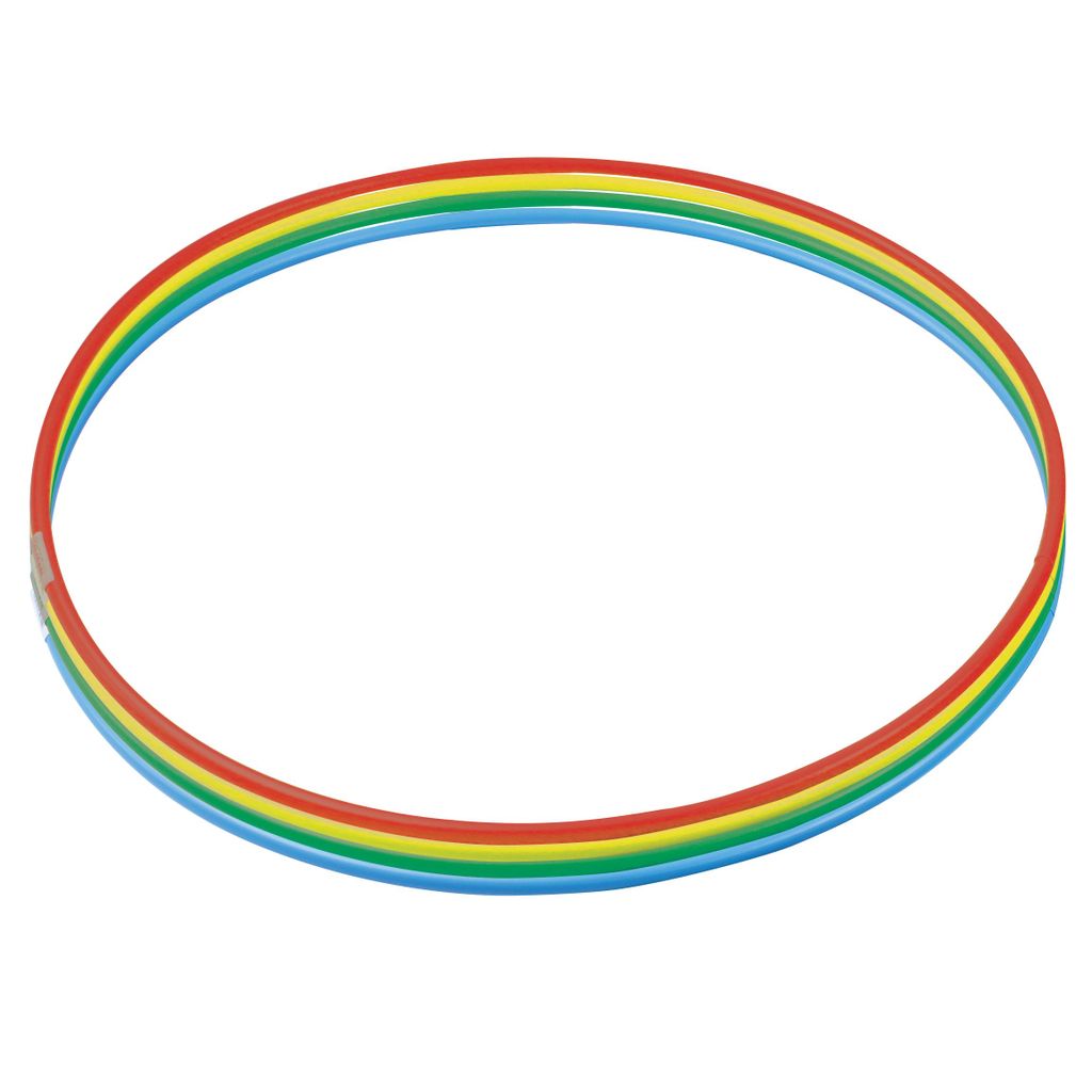 DELUXE HOOP 750MM,MIXED COLOURS, SET OF 4