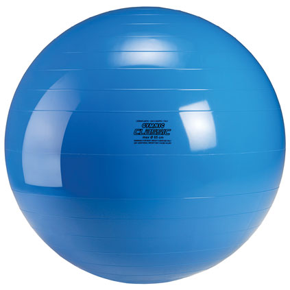 GYMNIC BALL 650MM, BLUE