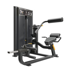 IMPULSE IF93 DUAL AB-BACK COM WITH 235LB WEIGHT STACK BLACK