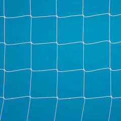 5-A-SIDE FOOTBALL GOAL NET 0.4-1.25M RUNBACK WHITE FP15B, 2.5MM, 2.44 X 1.22M, PAIR