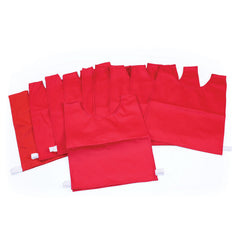 COTTON BIB MEDIUM, RED