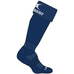 GILBERT KRYTEN II RUGBY SOCKS RED-BLACK, SENIOR 7-12
