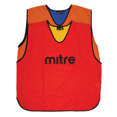 MITRE PRO REVERSIBLE TRAINING BIB ORANGE-ROYAL BLUE, MEDIUM