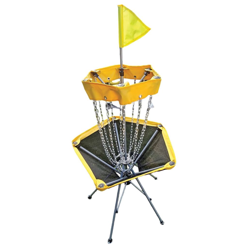 PORTABLE DISC GOLF BASKET  SINGLE