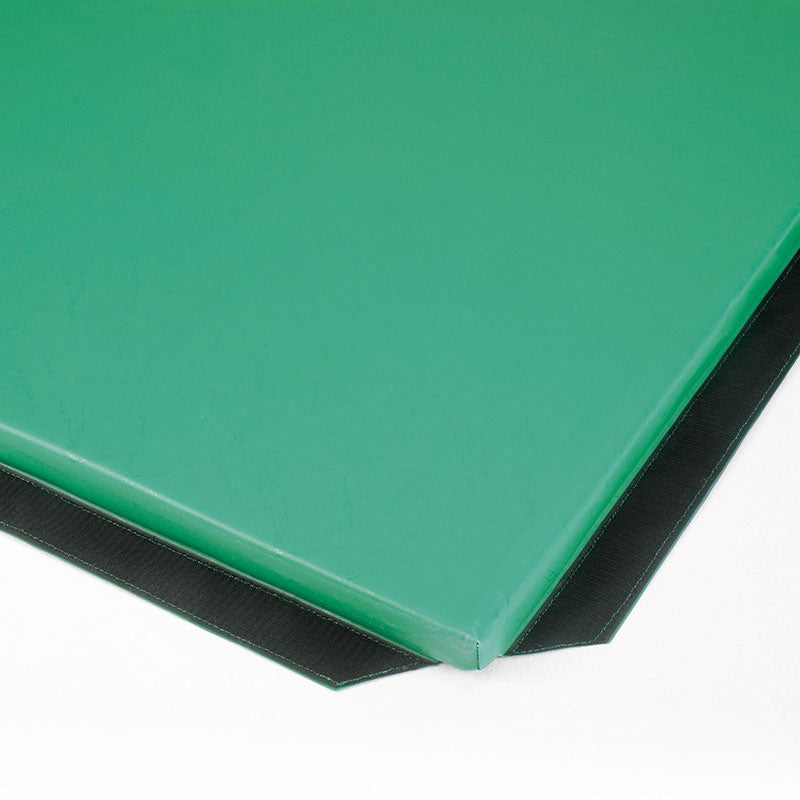 PANELITE GYM MAT 2.00M X 1.00M X 40MM, C-W VELCRO, GREEN