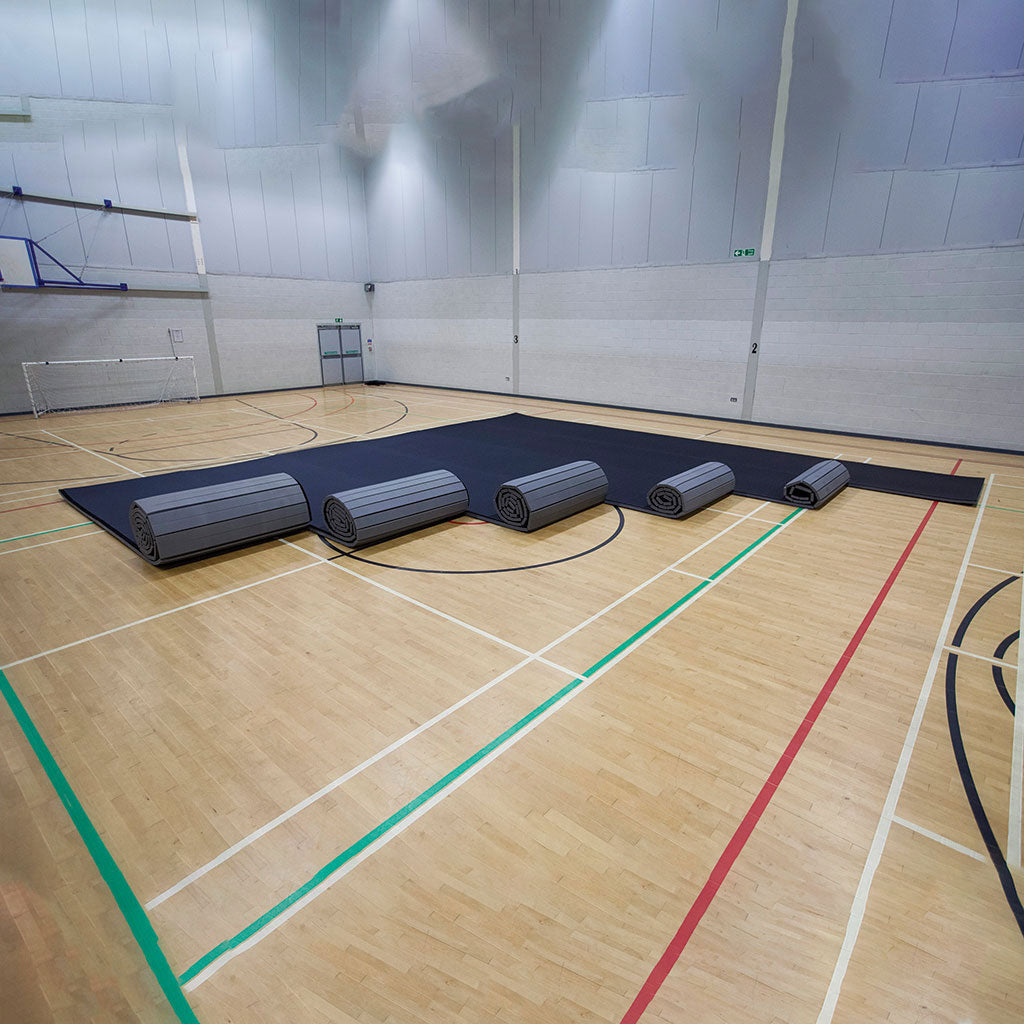 ROLL OUT MAT CONNECT 12.00M X 1.50M X 40MM, BLACK