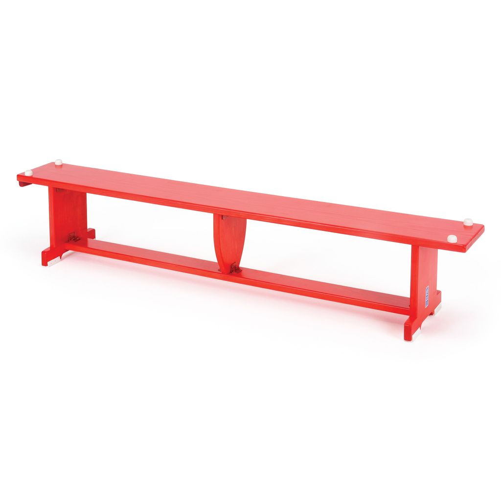 ACTIVBENCH COLOURED, 2000MM, RED