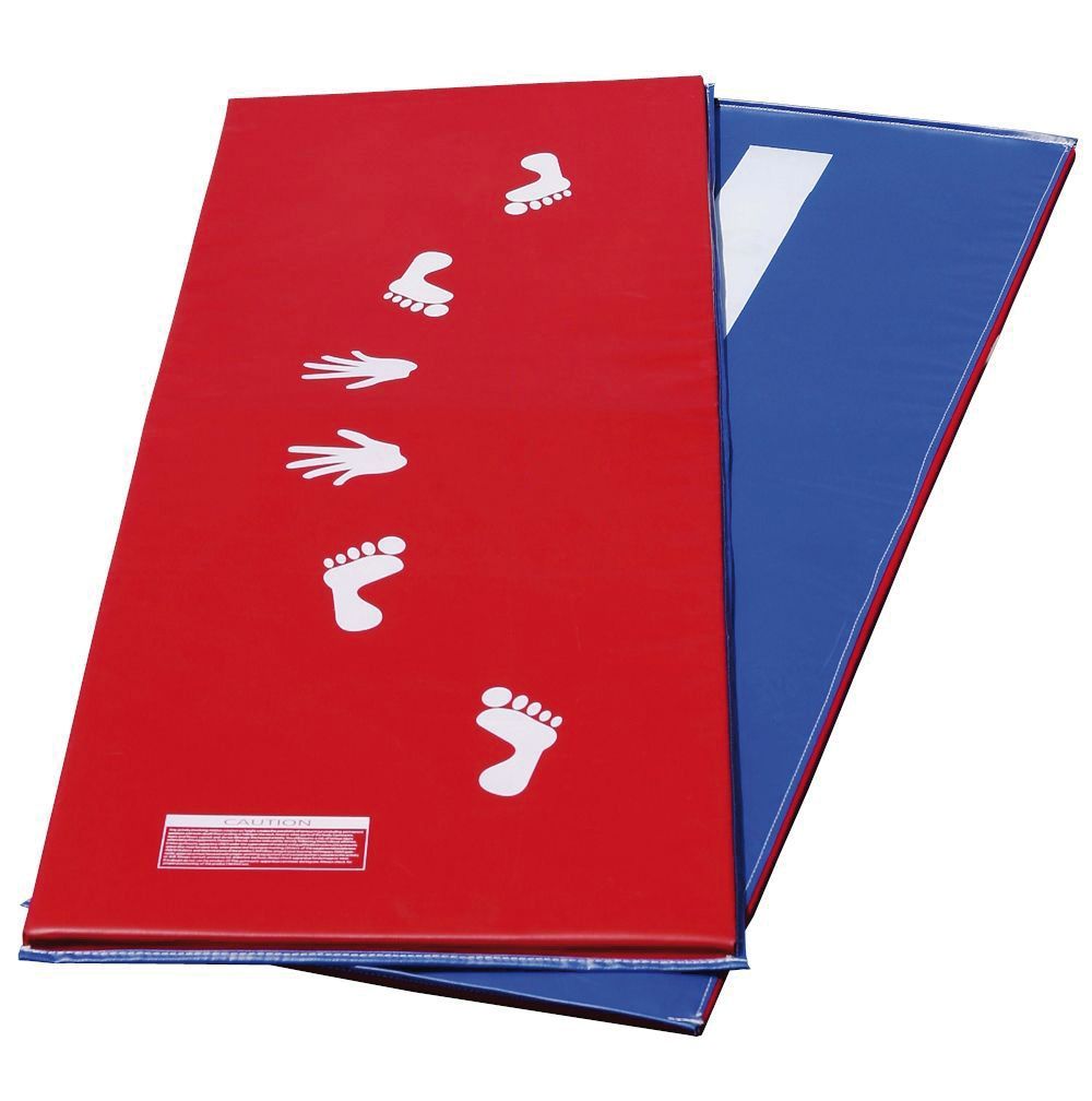 CARTWHEEL-BEAM MAT RED-BLUE, SINGLE UNIT