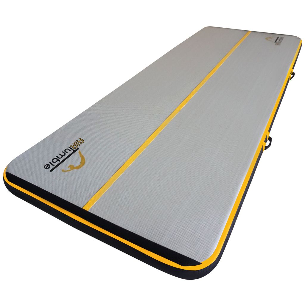 ELITE SCHOOL AIRTUMBLE TRACK 3M X 1.5M X 15CM, BLACK-YELLOW