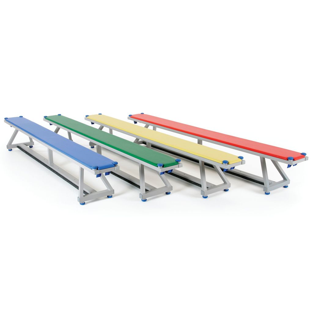 LITA BENCH UPHOLSTERED TOP 2400MM, SET OF 4