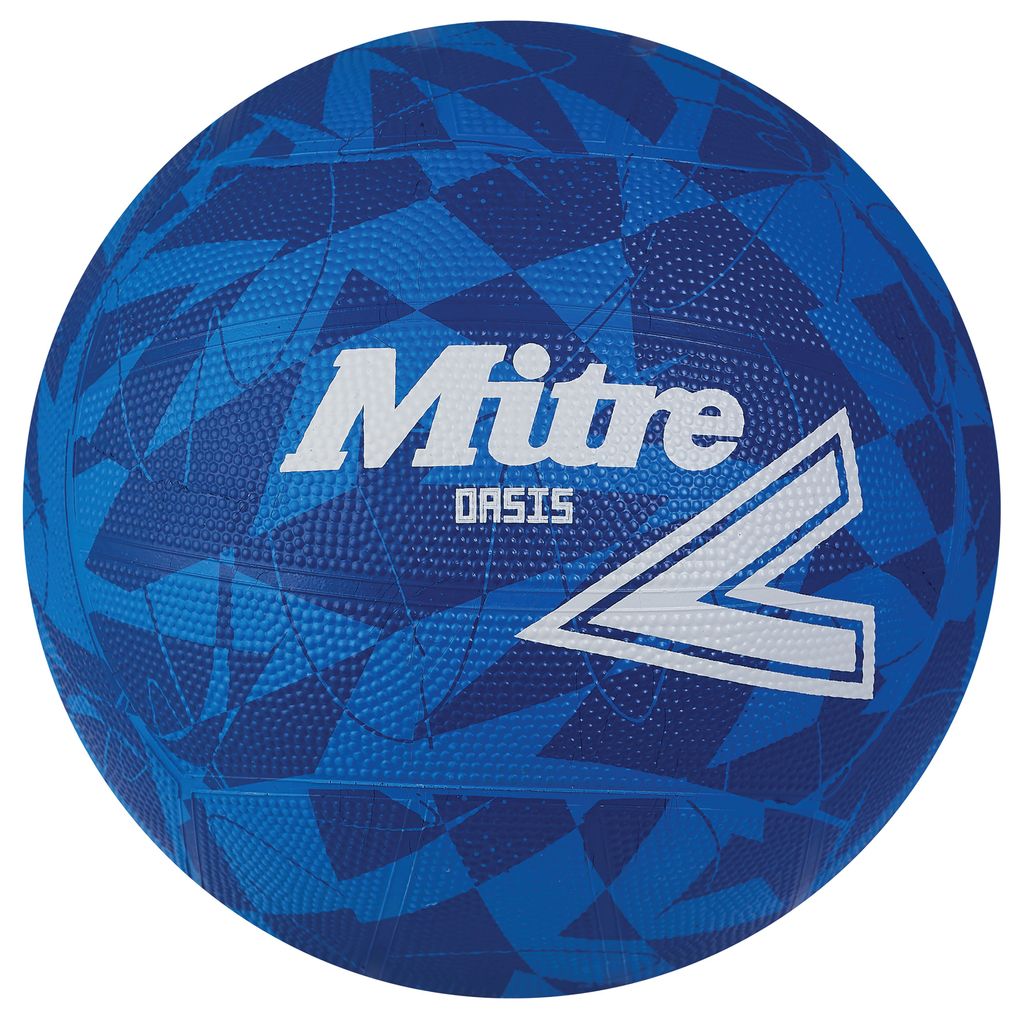 MITRE OASIS NETBALL SIZE 4, BLUE