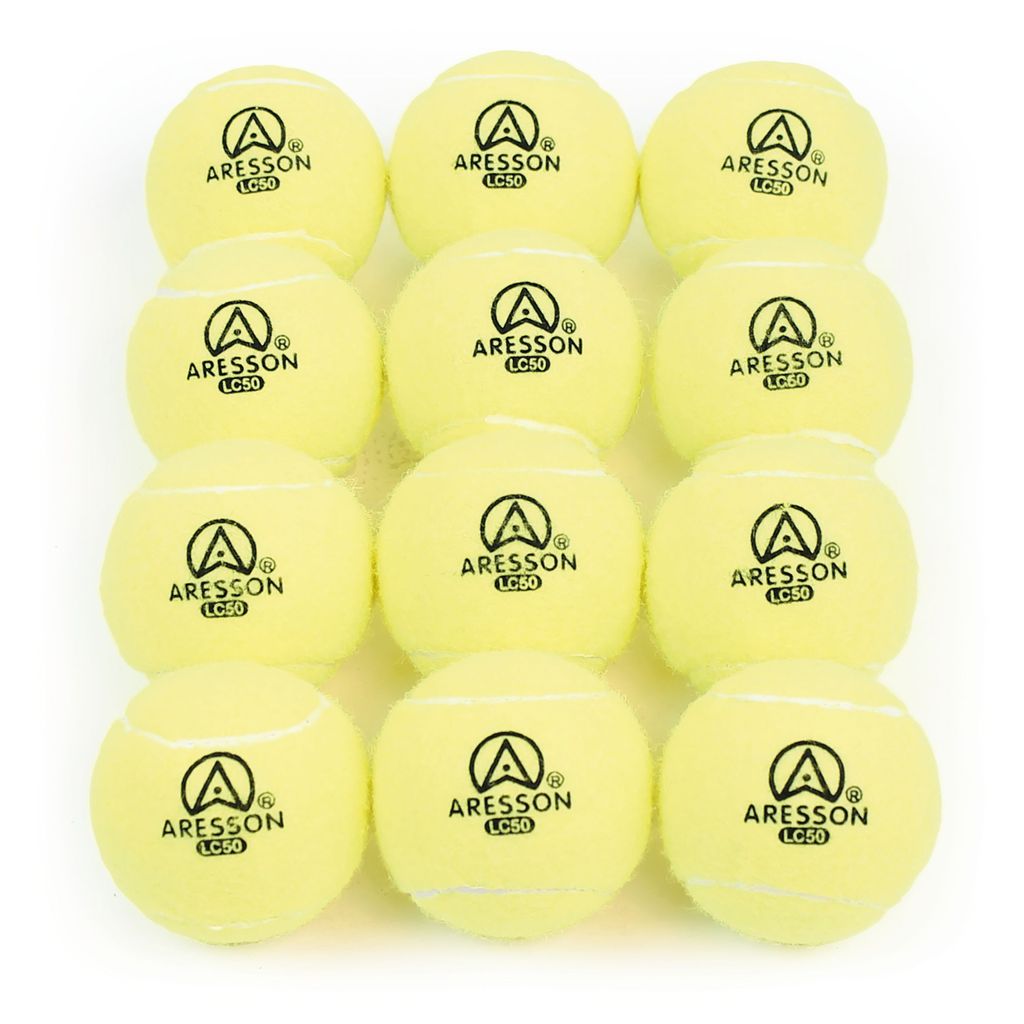 ARESSON LC50 LOW COMPRESSION TENNIS BALL 44G, 65MM, SET OF 12