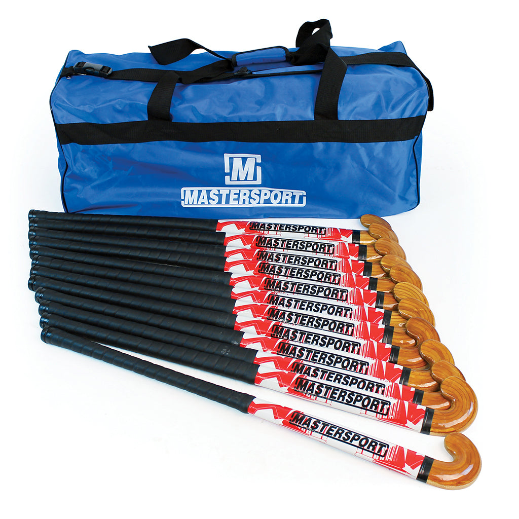 MASTERSPORT ATTACK HOCKEY STICK 32-", HOLDALL OF 12