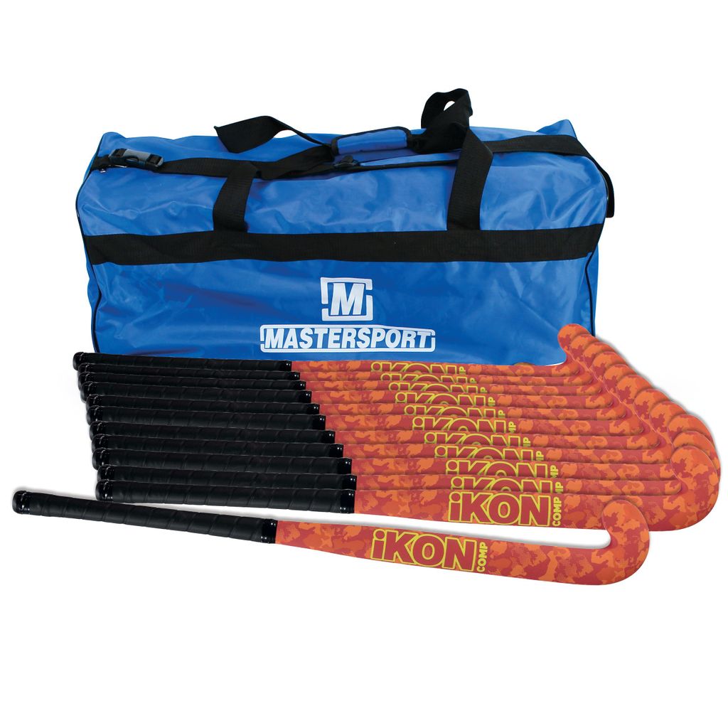 SLAZENGER IKON COMP HOCKEY STICK 32INCH, BAG OF 12