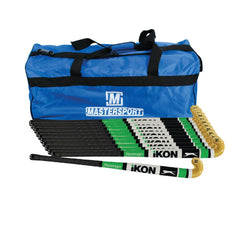SLAZENGER IKON HOCKEY STICK 34-", BAG OF 12